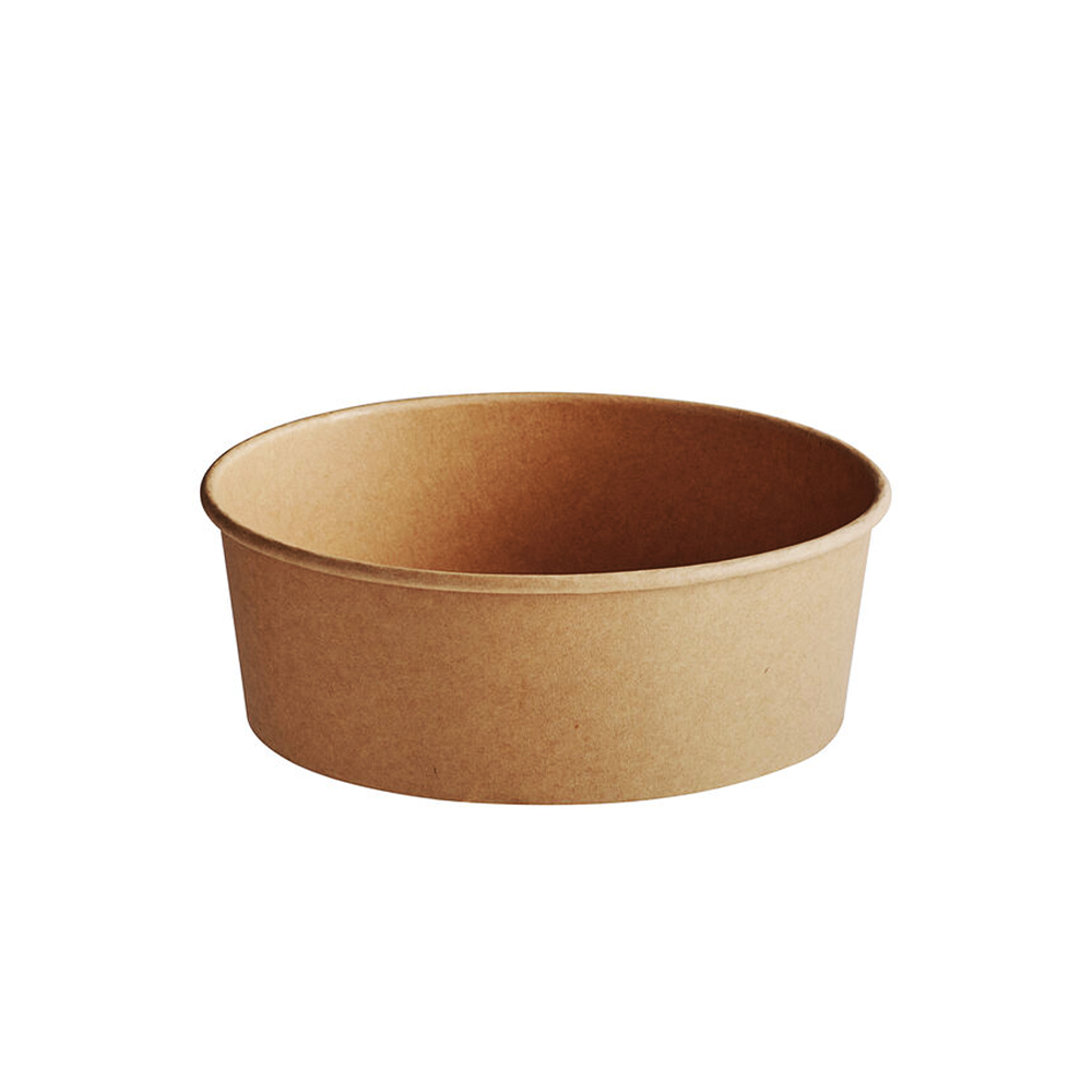 42oz/1250mL PE Coated Kraft Paper Salad Bowl
