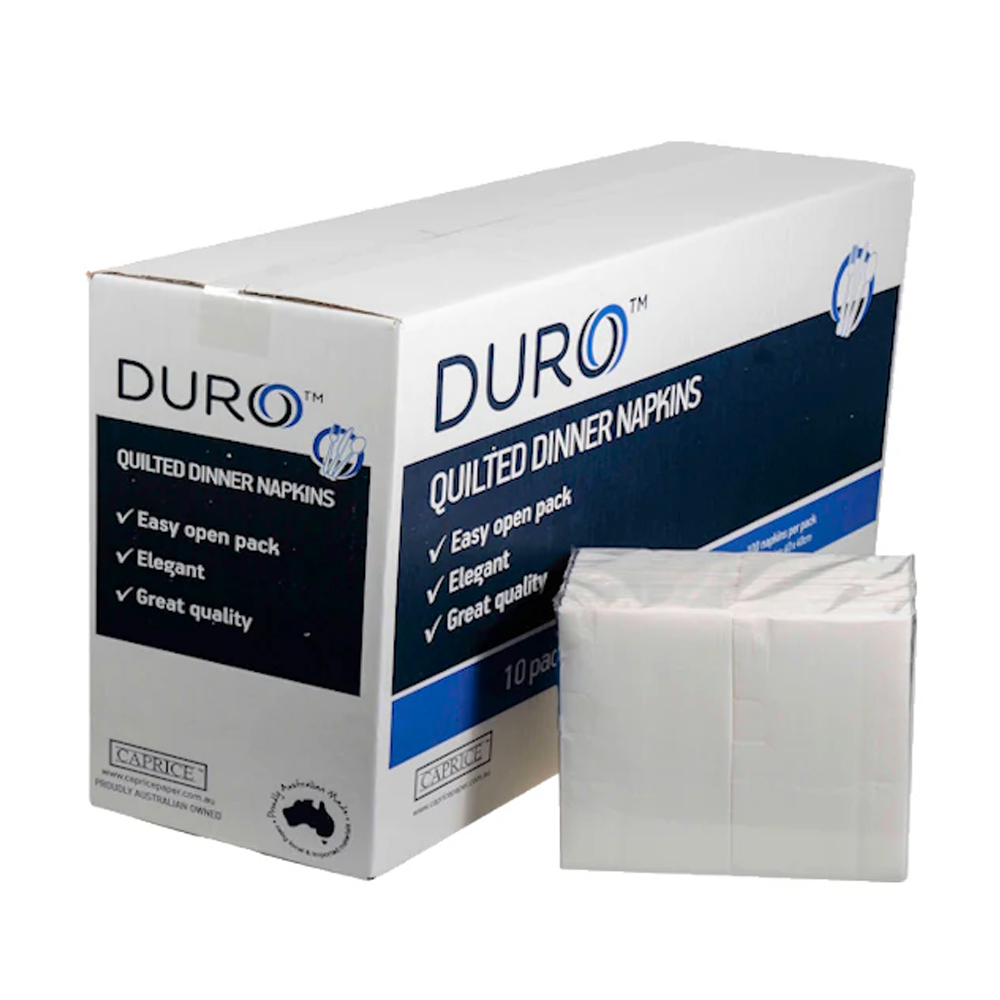 Duro Quilted Dinner Napkin GT Fold - 1000/CTN