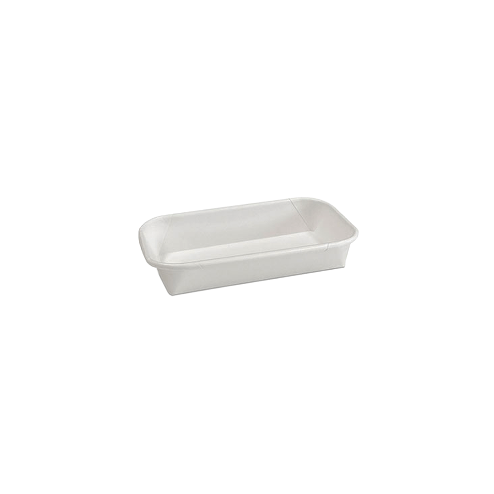 Aqueous Coated Paper White Sushi Tray Baby - 800/CTN - TEM IMPORTS™