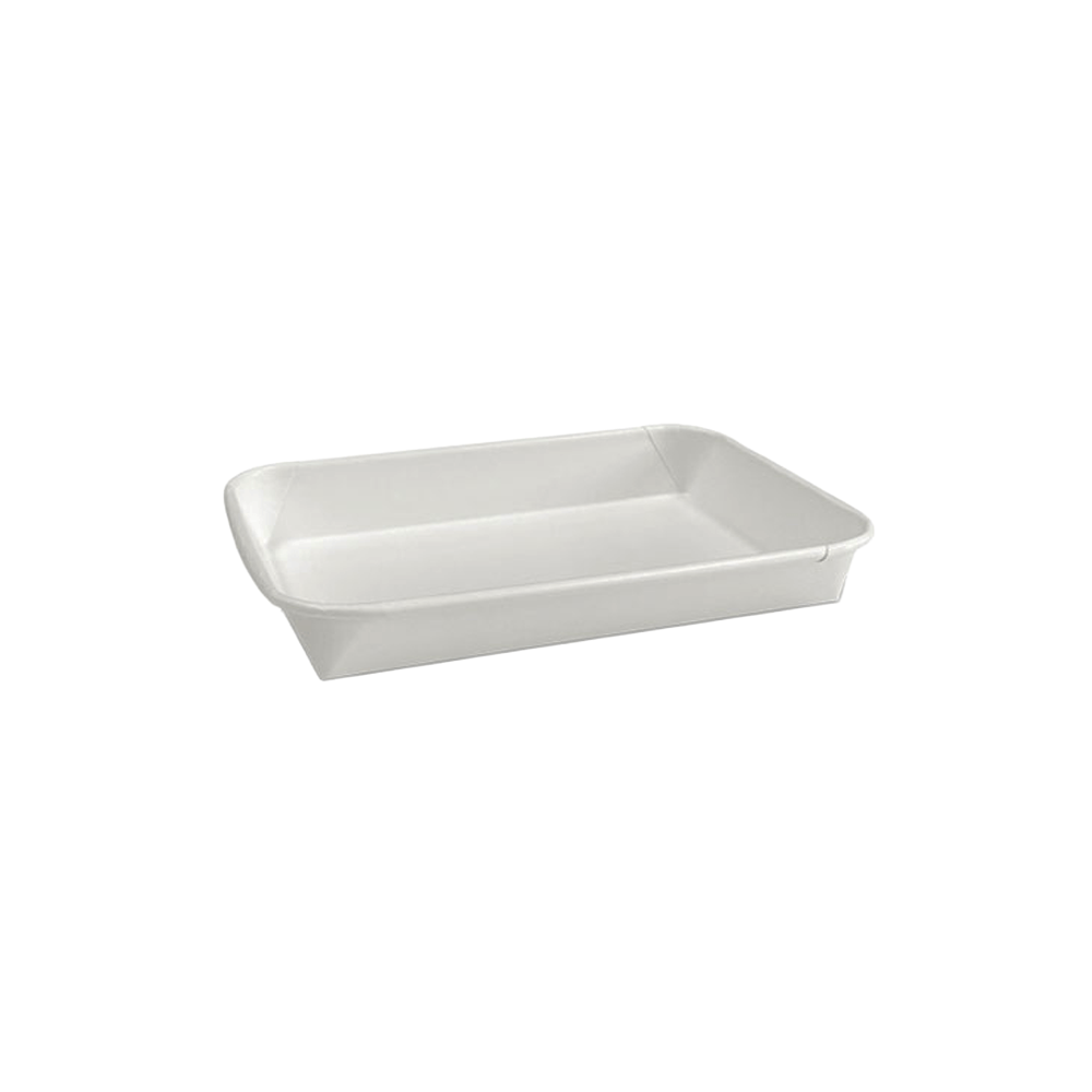 Aqueous Coated Paper White Sushi Tray Medium - 600/CTN - TEM IMPORTS™