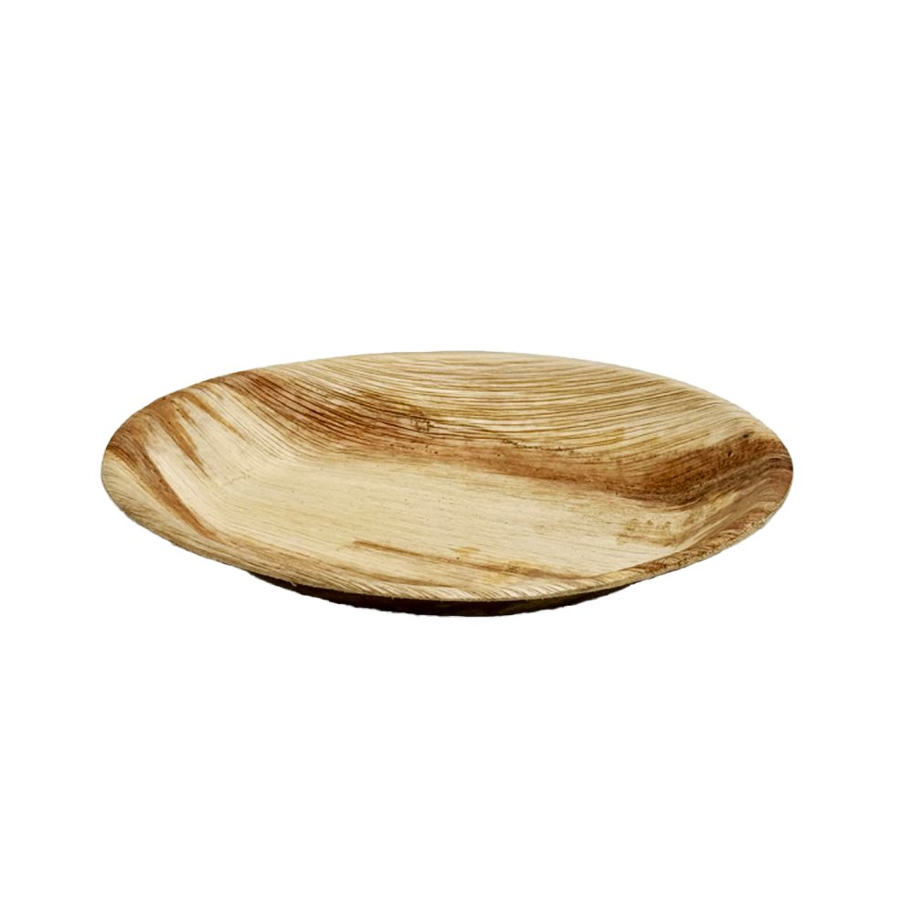 Areca Palm Round Plate 10" Inch - 25 Pack