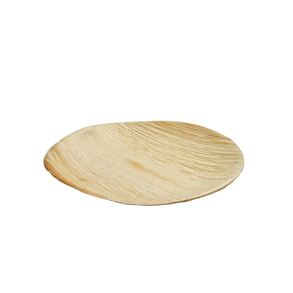Areca Palm Round Plate 9" Inch - 25 Pack