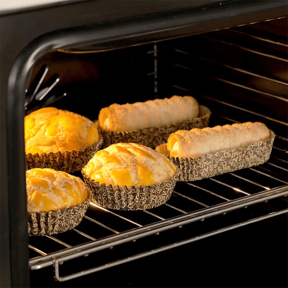 Baking Pan Muffin Boat Shape Paper Liner Cases - Pattern - TEM IMPORTS™
