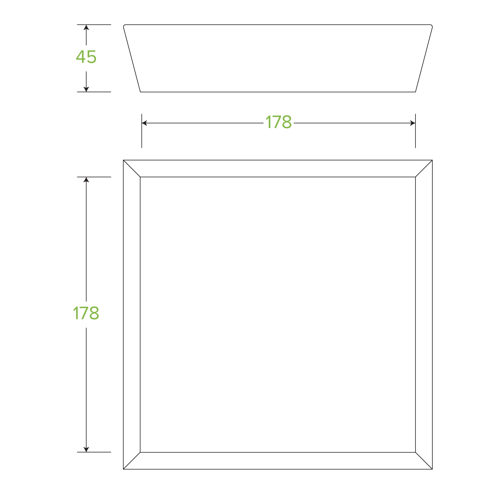 BioBoard Kraft Tray #2 - 240pcs/Ctn - TEM IMPORTS™