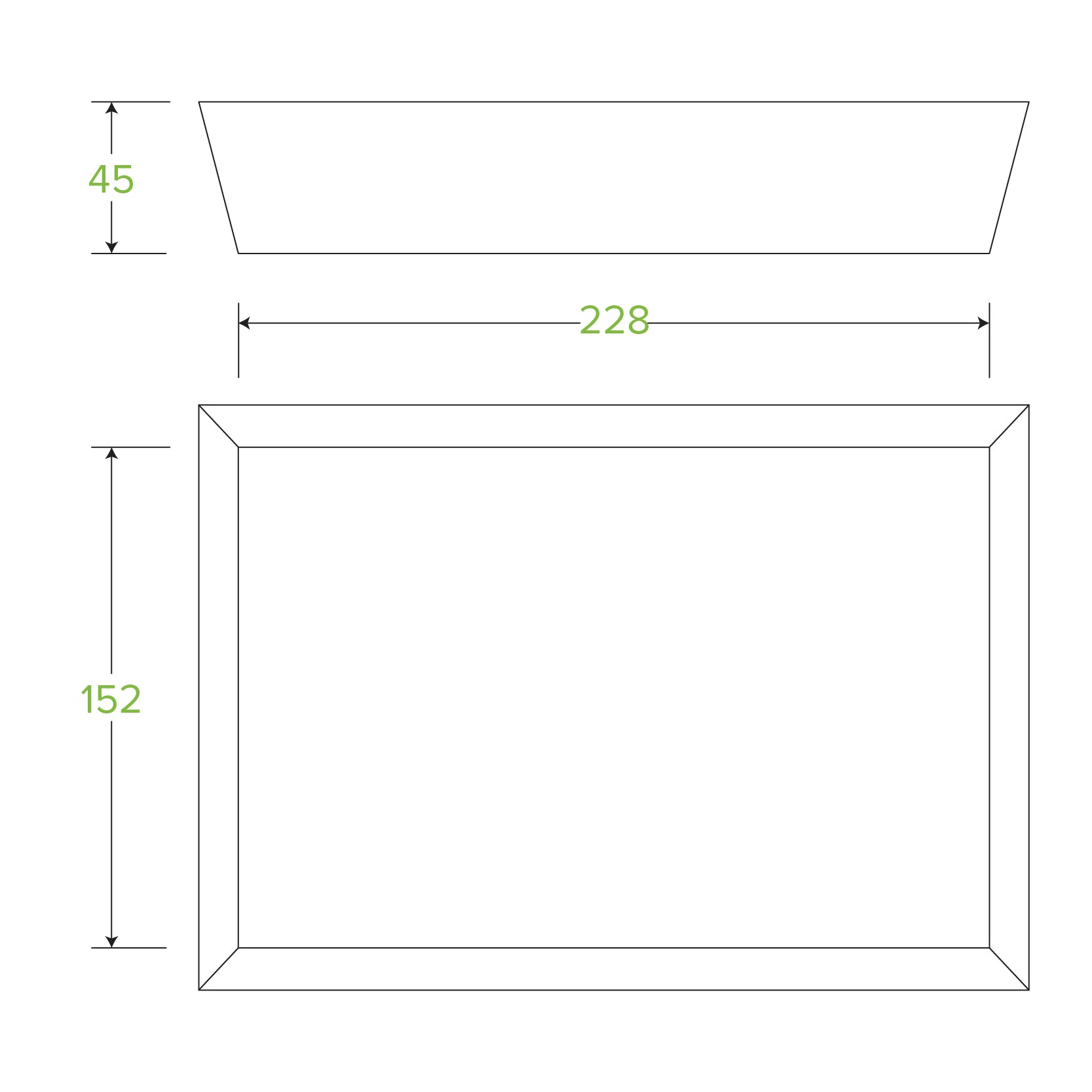 BioBoard White Tray #4 - 250pcs/Ctn - TEM IMPORTS™