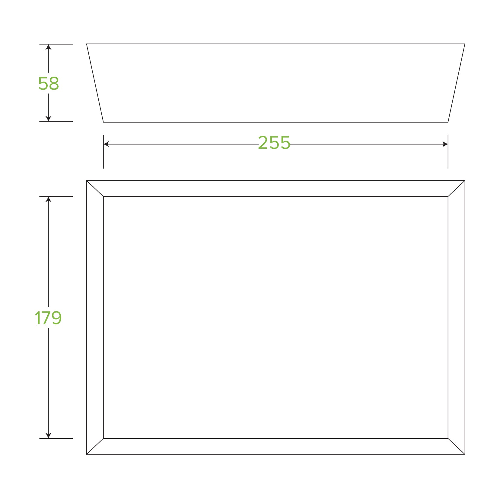 BioBoard White Tray #5 - 100pcs/Ctn - TEM IMPORTS™