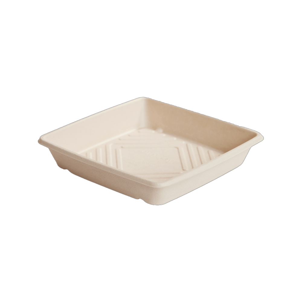 Bioway Sugarcane Catering Tray Natural - Small - TEM IMPORTS™