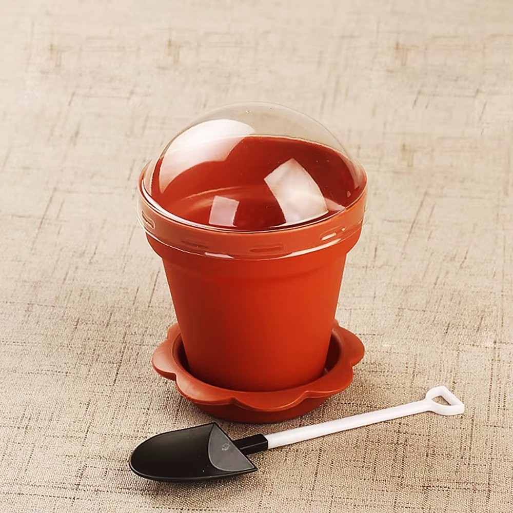 Black & White Mini Plastic Shovel Spoon - TEM IMPORTS™