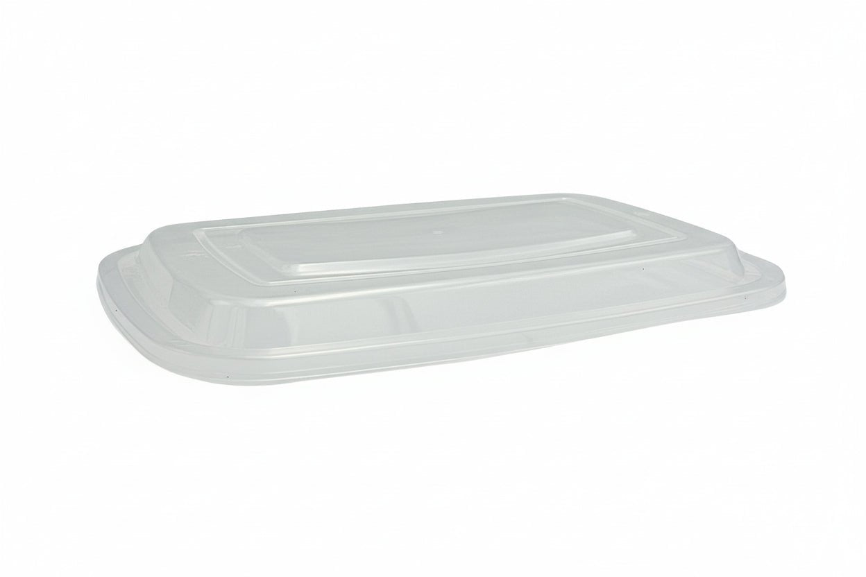 Clear Lid Suit Rectangular Premium 600ml & 1000ml - 300/CTN - TEM IMPORTS™