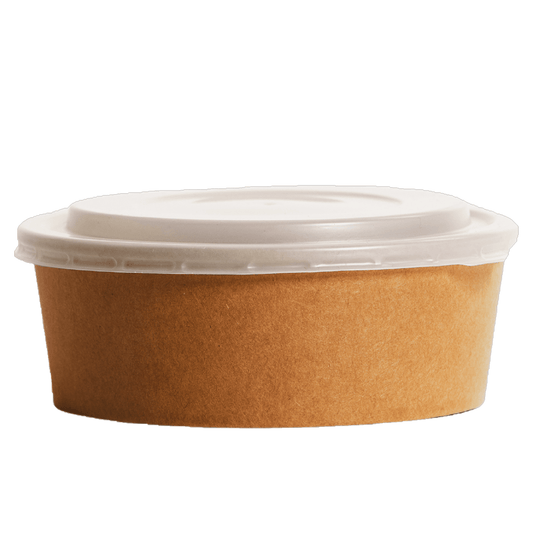 Clear Matt PP Lid For Salad Bowl 16/25/32oz - TEM IMPORTS™