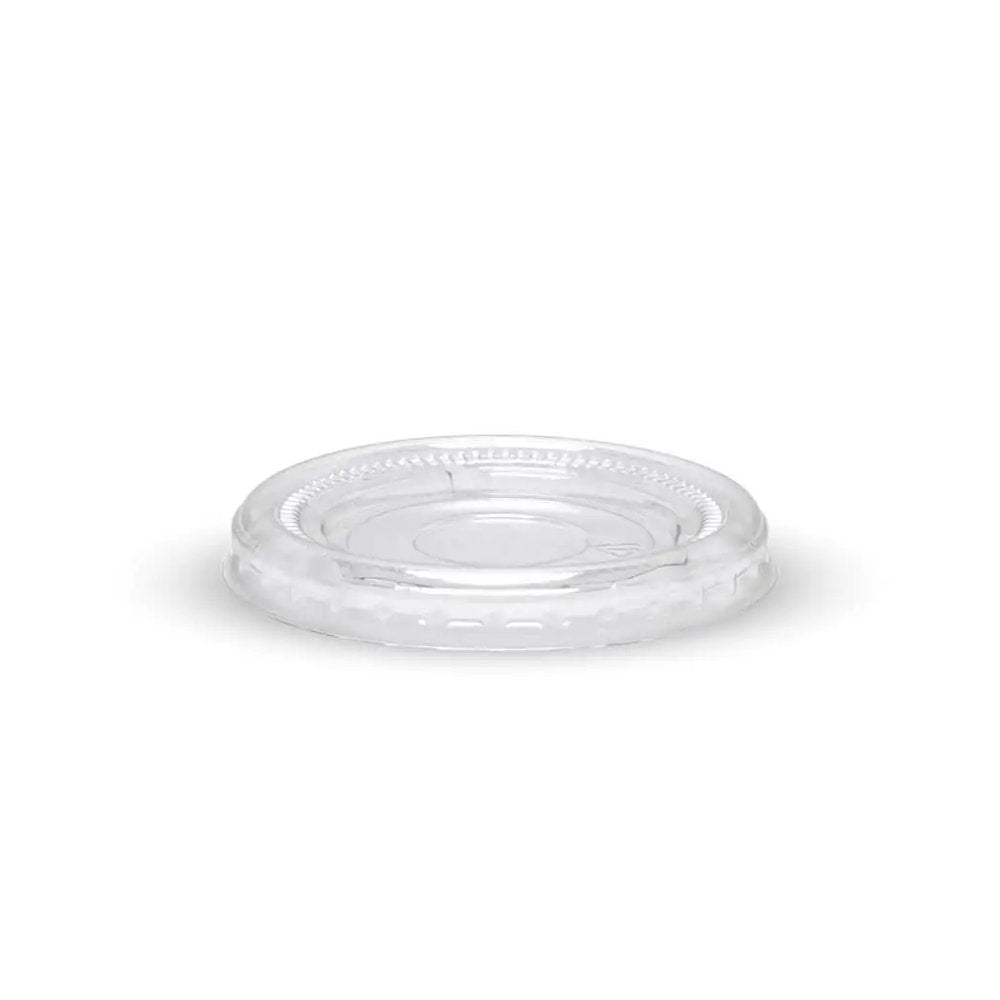 Clear PET Lid For Paper Sauce BioCup - 1000/CTN - TEM IMPORTS™