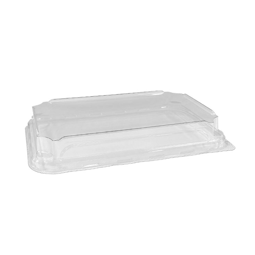 Clear PET Lid Suit Paper Sushi Tray Ex - Large - 400/CTN - TEM IMPORTS™