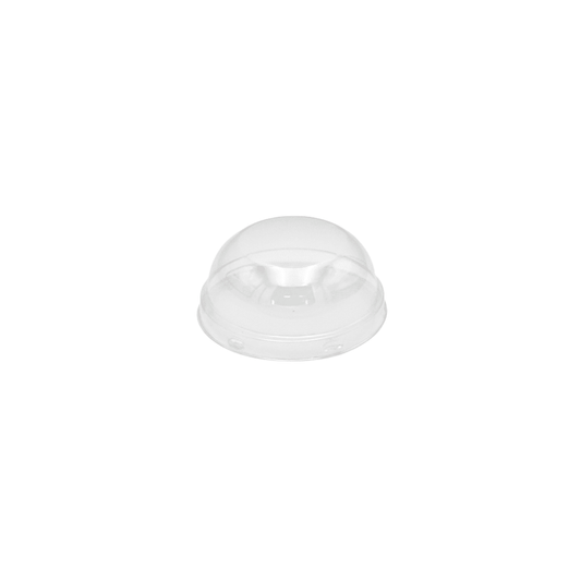 Clear PET Lid To Suit 120mL Round Ribbed Cup - TEM IMPORTS™