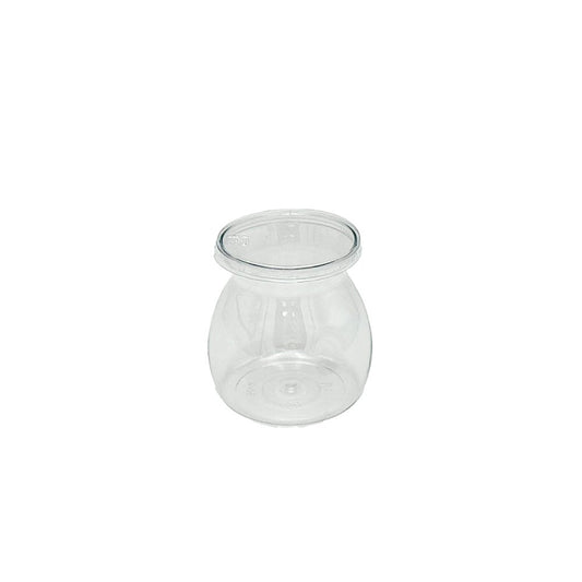 Clear PET Lid To Suit 160mL Vase Shape Cup - TEM IMPORTS™