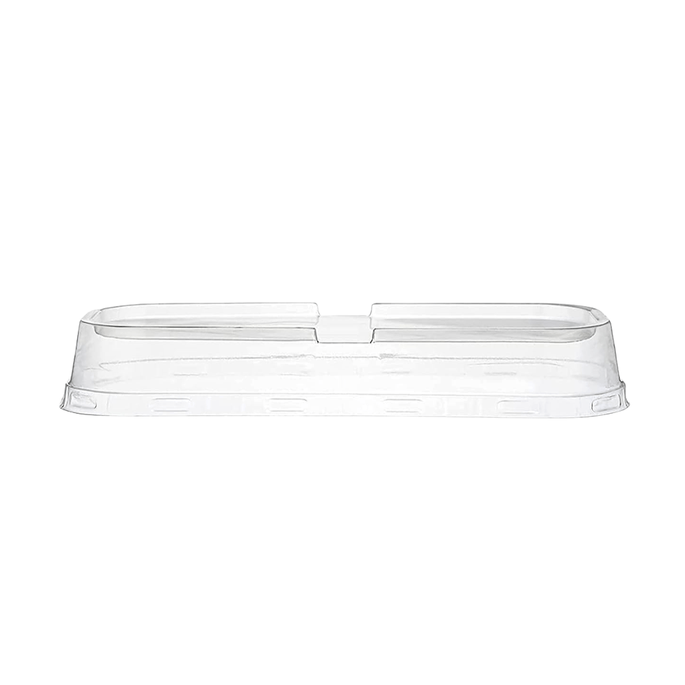 Clear PET Lid To Suit 270mL Foil Cake Tin Gold Series - TEM IMPORTS™