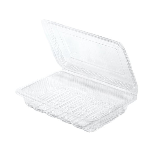 Clear Plastic 4 Rolls Sushi Hinged Lid Container - TEM IMPORTS™
