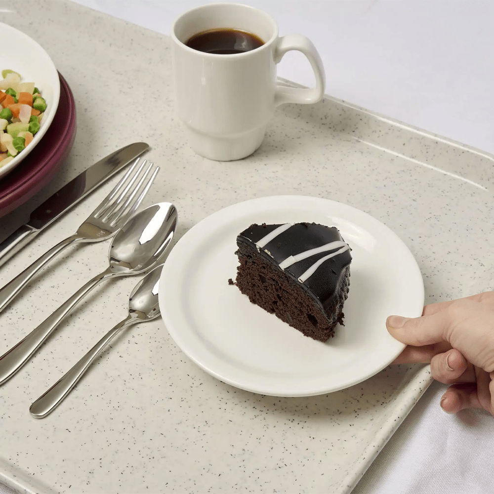 Duraware® Narrow Rolled Rim Plate - 16cm - TEM IMPORTS™