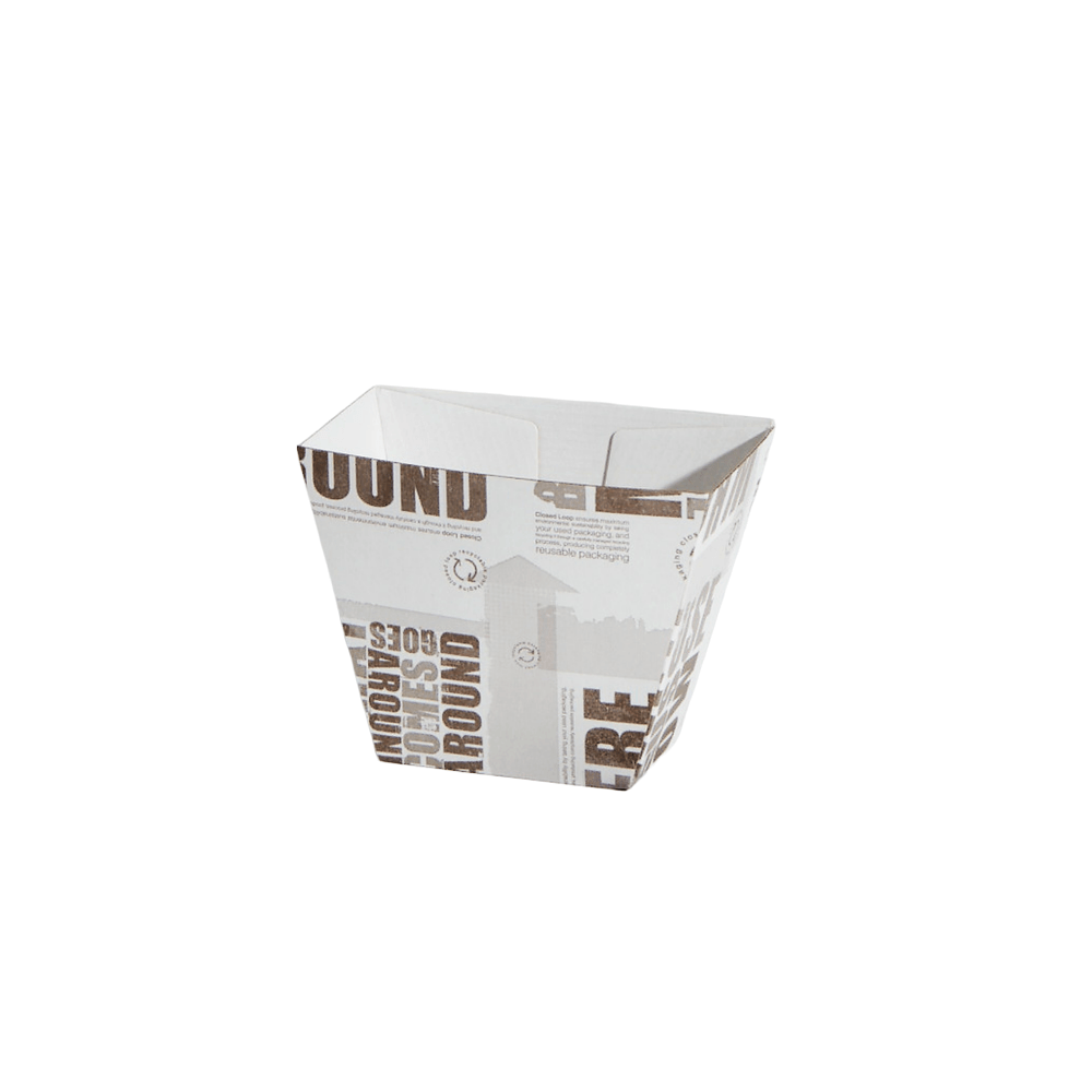 Enviro Range Newspaper Print Design Chip Cup - 500/CTN - TEM IMPORTS™