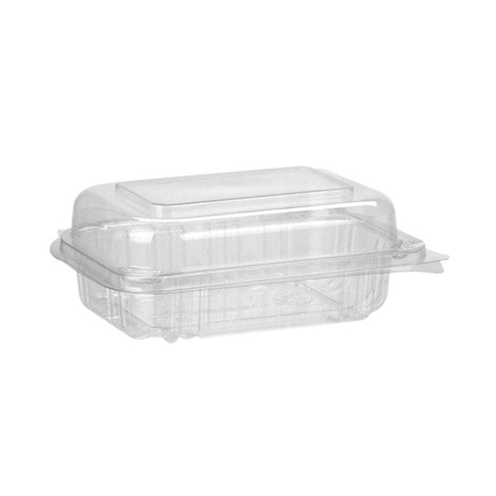 Freshview Clear Rectangular Salad Pack Hinged Lid - Small - TEM IMPORTS™