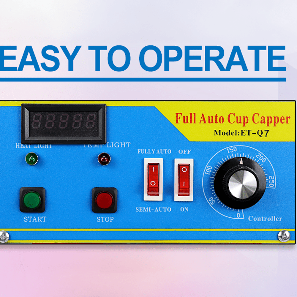 Fully Automatic Cup Sealing Machine - TEM IMPORTS™