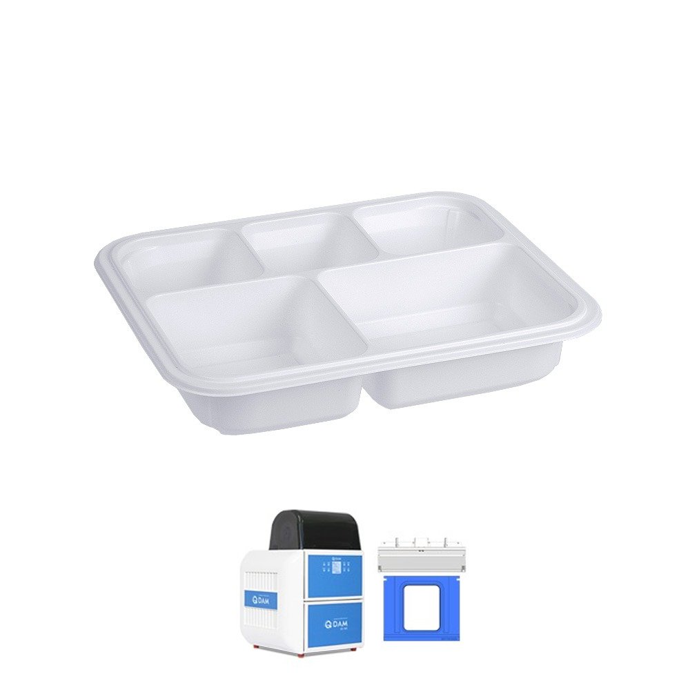 GMPack 5 Compartment Meal Tray For QS300 - 155195 - 540/CTN - TEM IMPORTS™