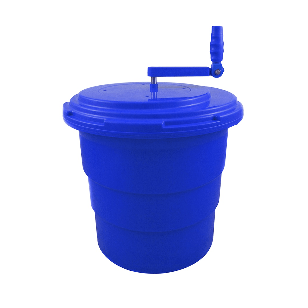 Hands On® Blue Jumbo Salad Spinner 20Lt - TEM IMPORTS™