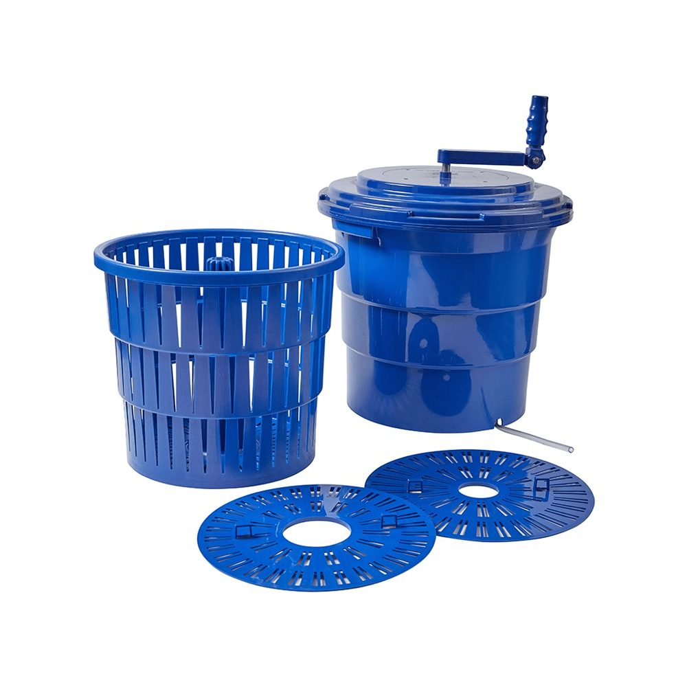Hands On® Blue Jumbo Salad Spinner 20Lt - TEM IMPORTS™