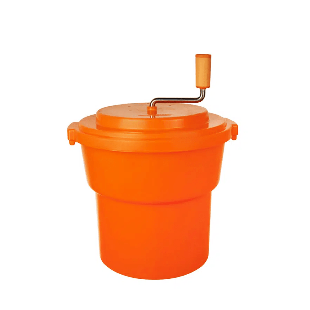 Hands On® Orange Salad Spinner 10Lt - TEM IMPORTS™