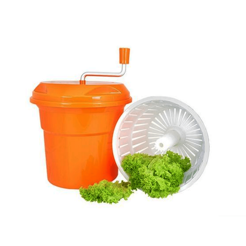 Hands On® Orange Salad Spinner 10Lt - TEM IMPORTS™