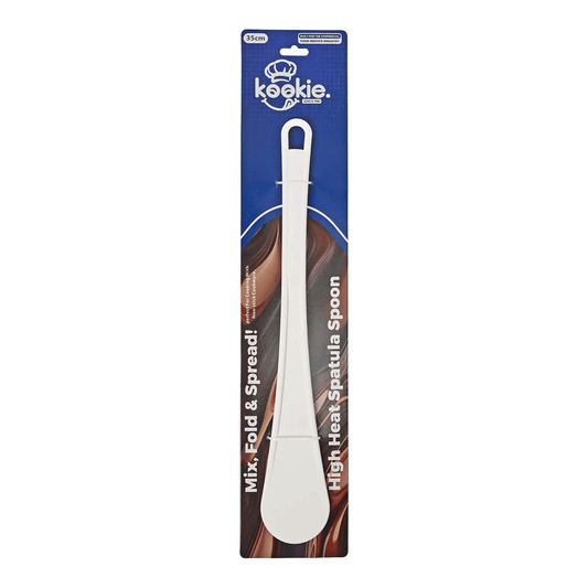 High Heat Spatula One - Piece Spoonula White - 400mm - TEM IMPORTS™