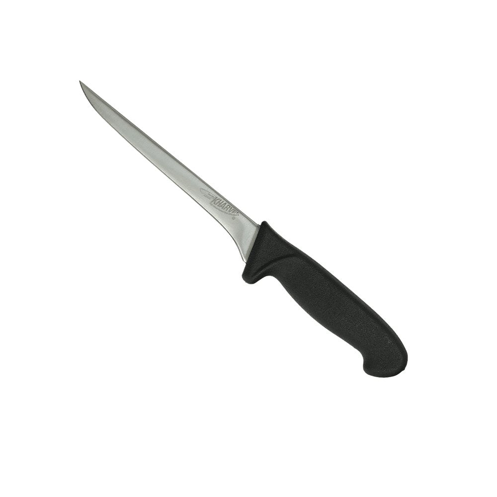 KH Kharve® Boning Knife Straight & Narrow Curved Blade 150mm - TEM IMPORTS™