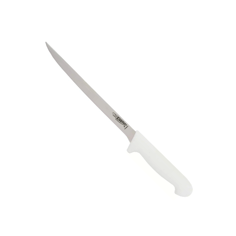 KH Kharve® Filleting Knife Flexible White 20cm - TEM IMPORTS™