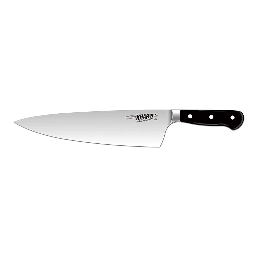 KH Kharve® Master - Cut 25cm Cooks Knife Wide Blade - TEM IMPORTS™