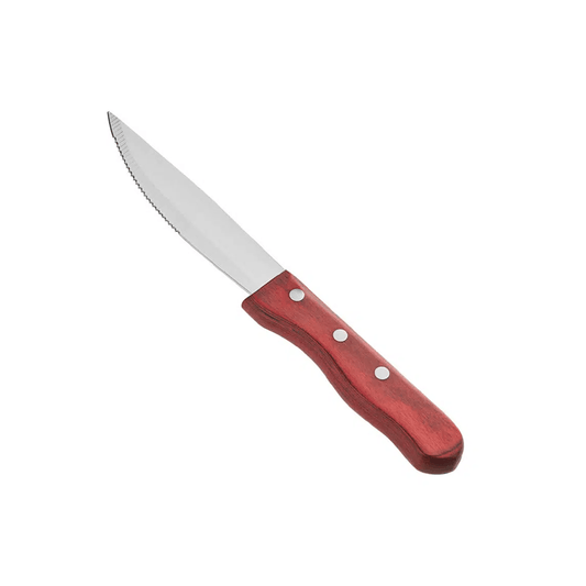 KH Kharve® Pakkawood Jumbo Steak Knife Red - TEM IMPORTS™