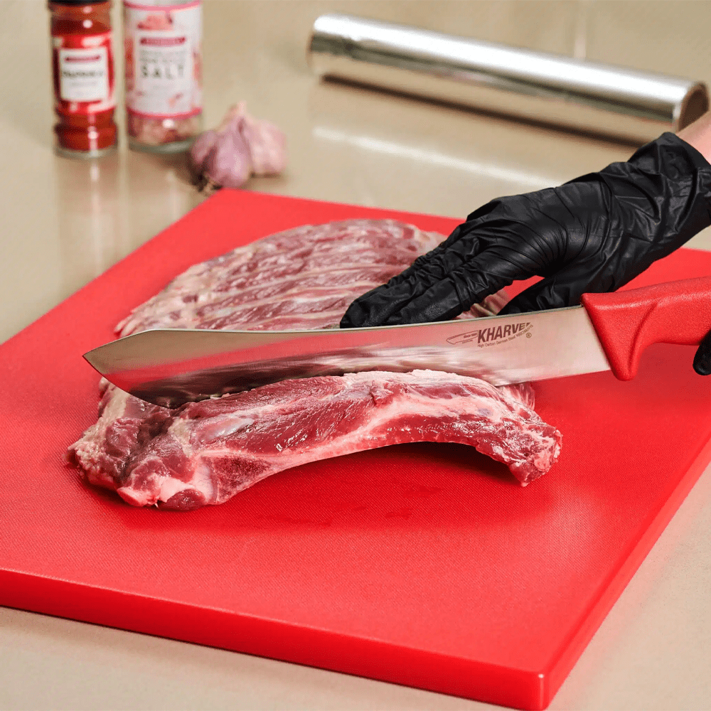 KH Kharve® Straight Butcher Knife 25cm - TEM IMPORTS™
