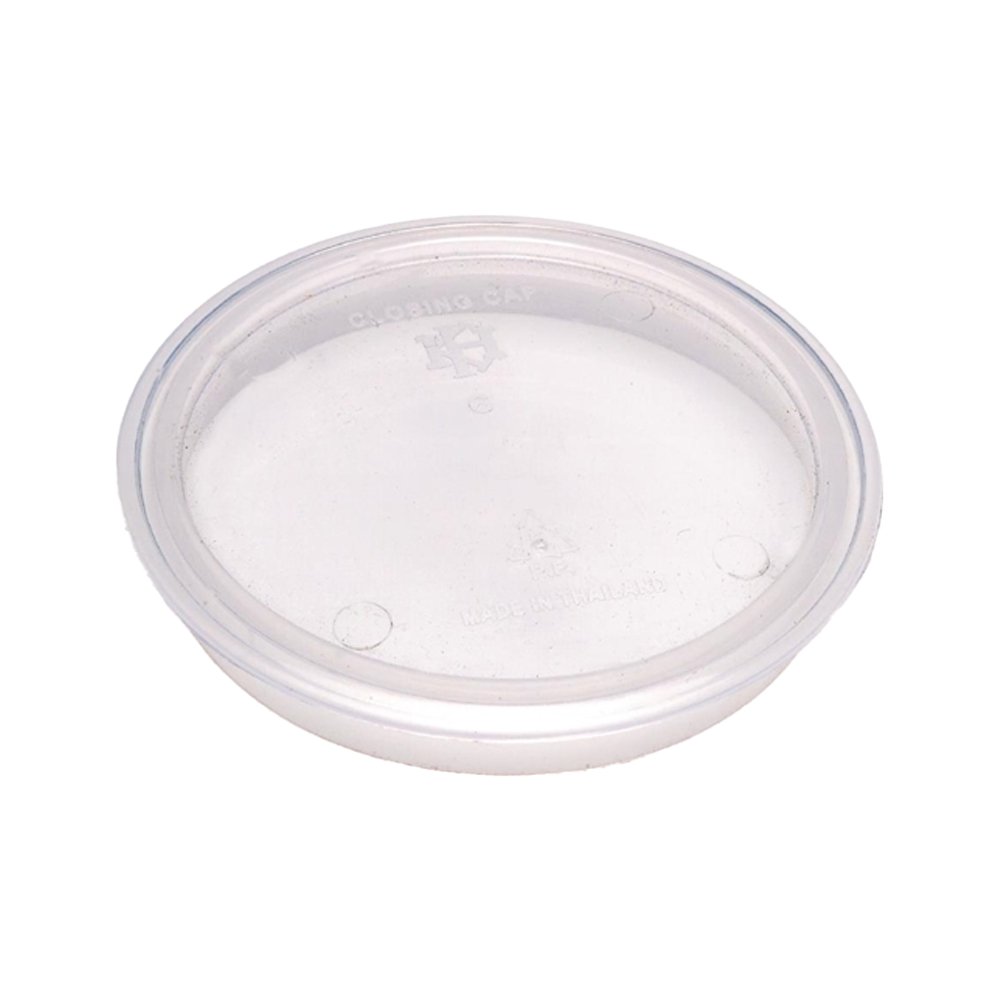 KH Large Clear Closing Cap #6 - 12/CTN