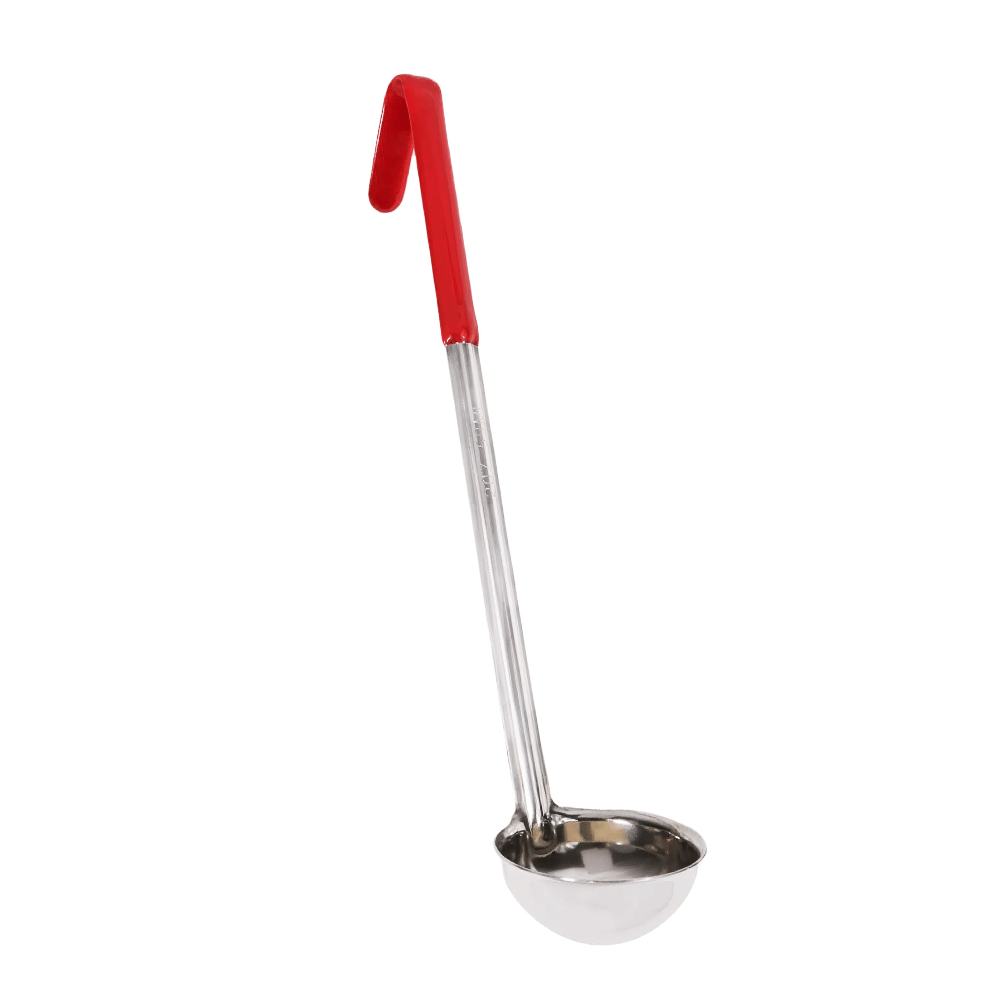 Ladle One Piece Stainless Steel With PVC Handle Portion Control Scoop - TEM IMPORTS™