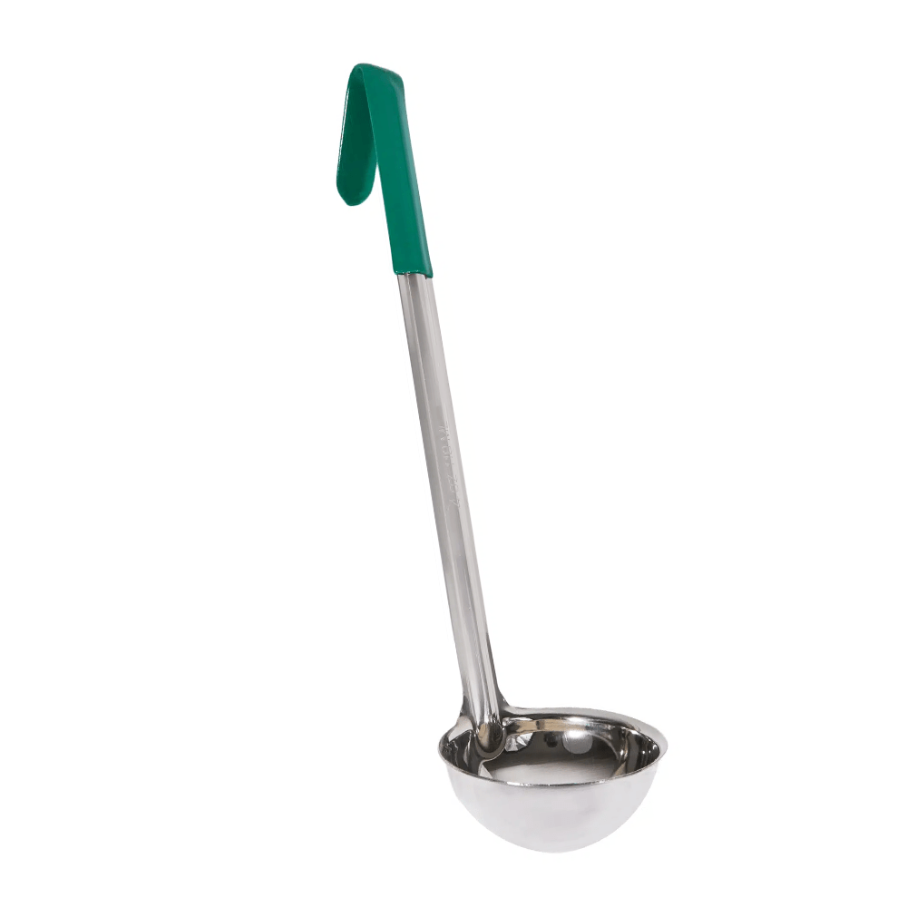 Ladle One Piece Stainless Steel With PVC Handle Portion Control Scoop - TEM IMPORTS™
