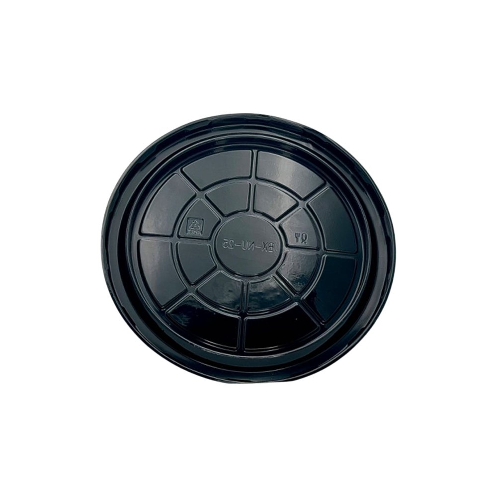Large Cake Clearview Dome Lid Container - Black Base - TEM IMPORTS™