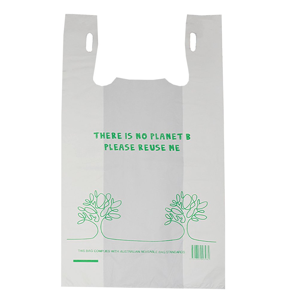 Large Reusable Plastic Carry Bag - TEM IMPORTS™