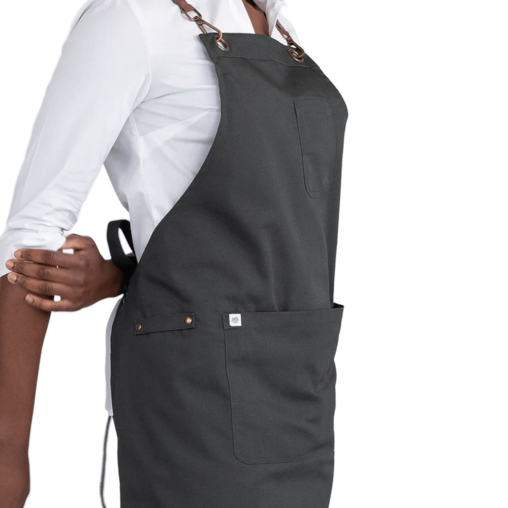 Luca Bib Apron - Bottle Green - TEM IMPORTS™