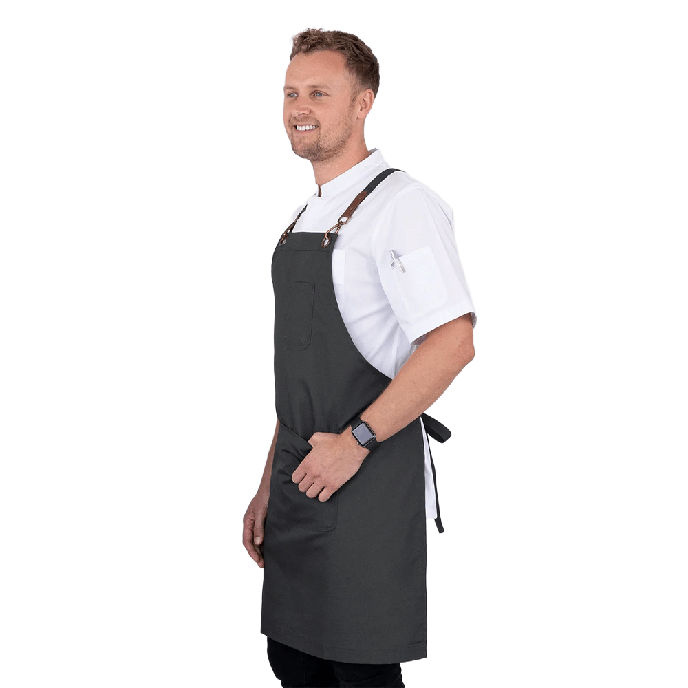 Luca Bib Apron - Bottle Green - TEM IMPORTS™