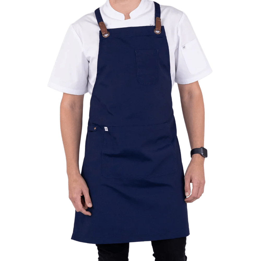 Luca Bib Apron - Navy - TEM IMPORTS™