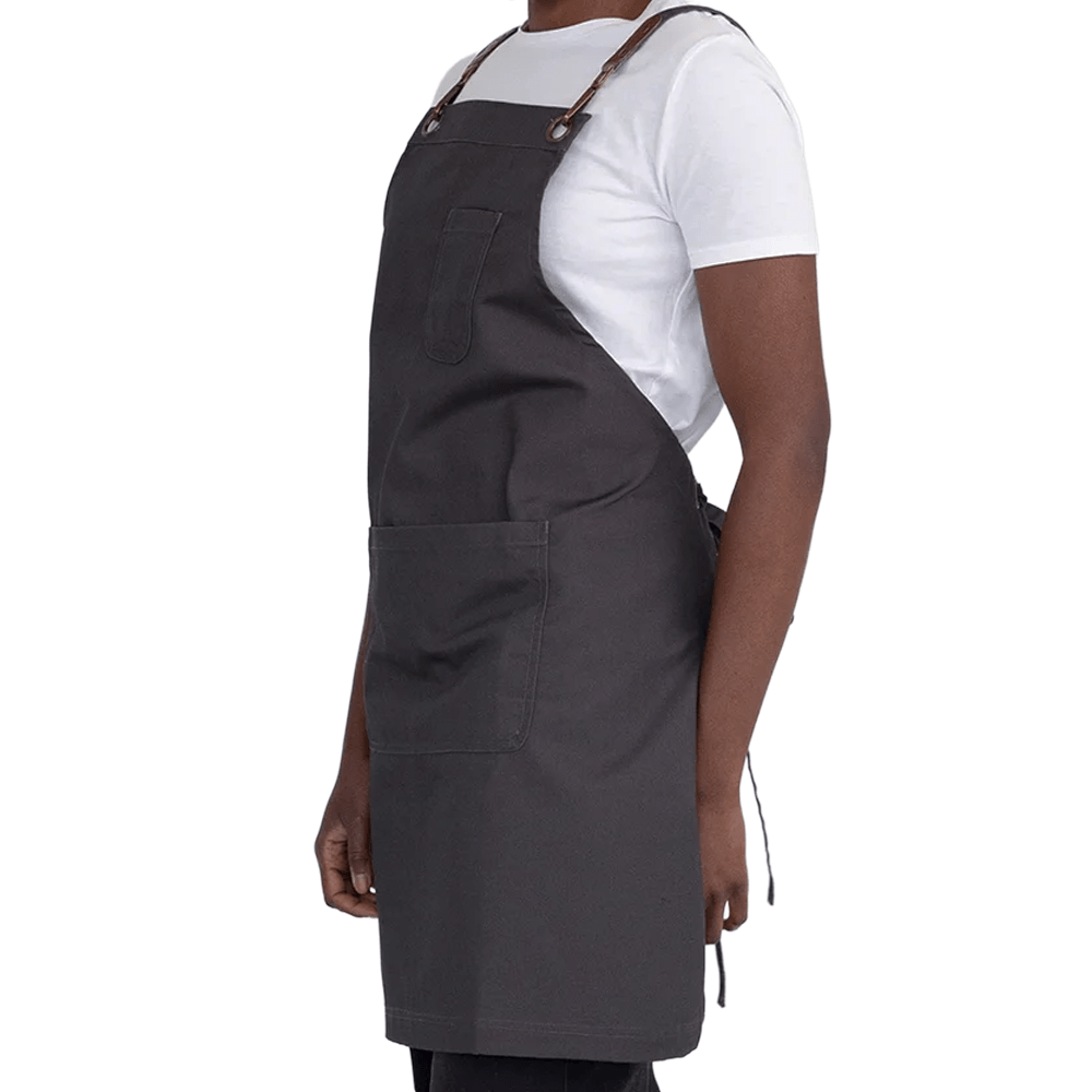 Luca Bib Apron - Slate Grey - TEM IMPORTS™