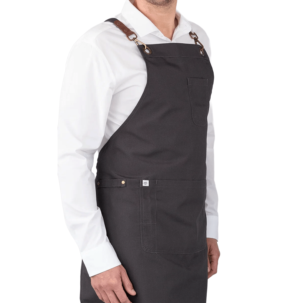 Luca Bib Apron - Slate Grey - TEM IMPORTS™
