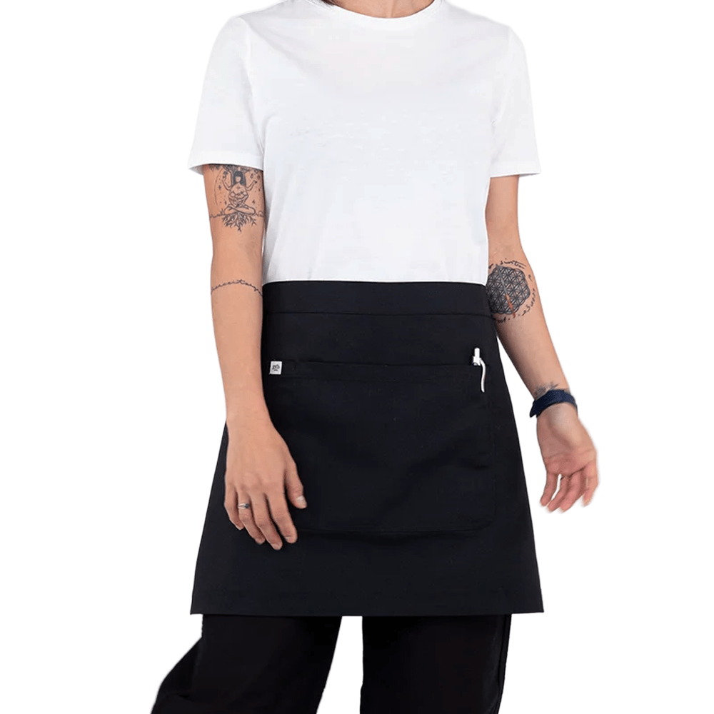 Luca Waist Apron - Black - TEM IMPORTS™
