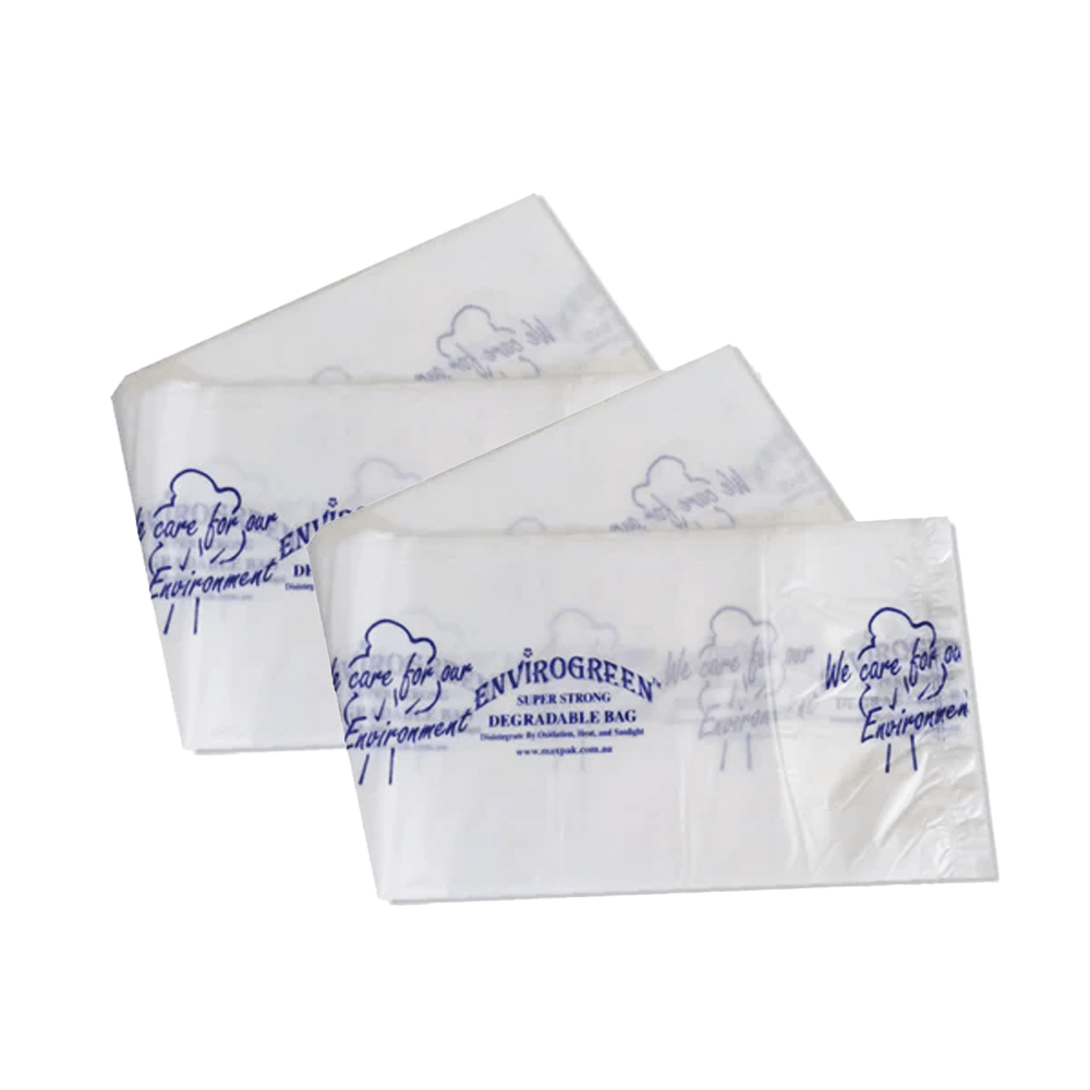 MaxValu Degradable 27L All Purpose Bin Liners Clear - 500/CTN - TEM IMPORTS™