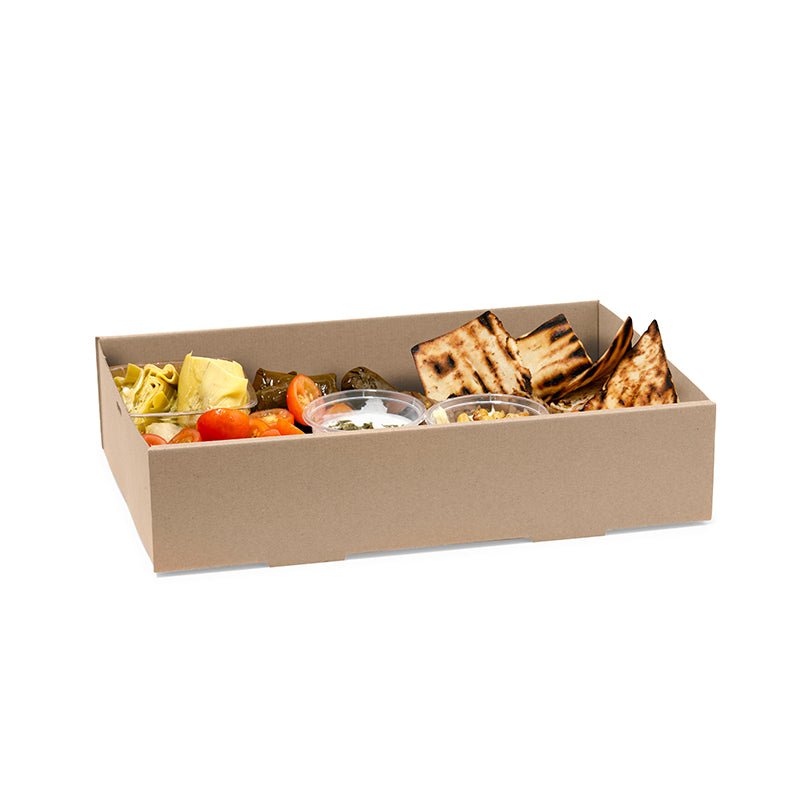 Medium BioBoard Catering Tray Base - 100pcs/Ctn - TEM IMPORTS™
