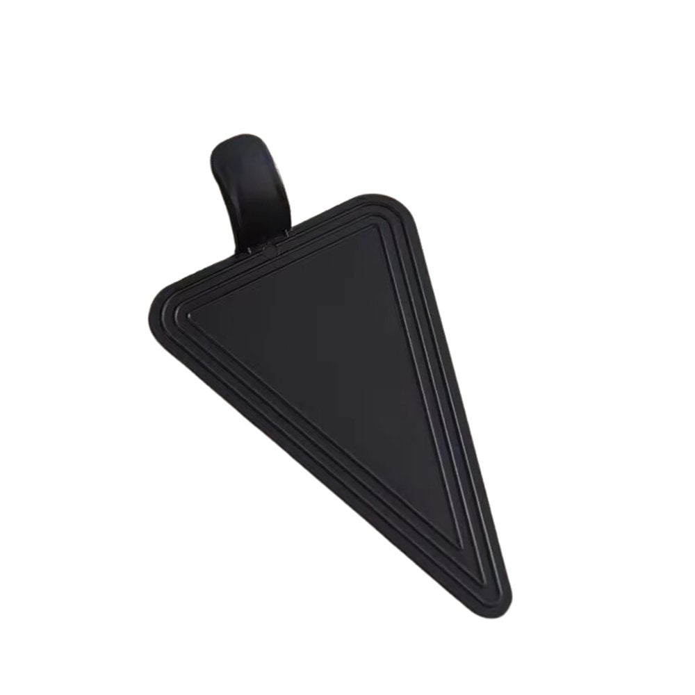 Mini Reusable Black Acrylic Triangle Cake Board - TEM IMPORTS™