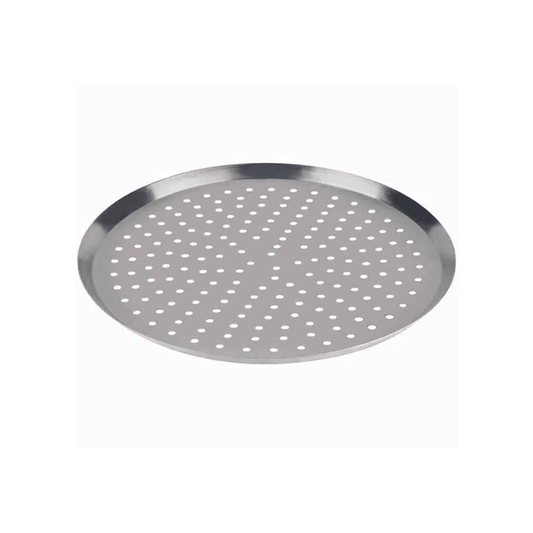 Perforated Pizza Tray Aluminium - 32cm/13" - TEM IMPORTS™